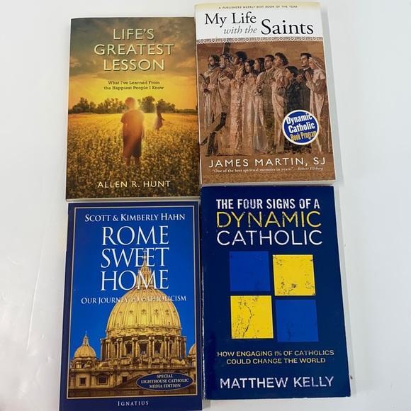 Other - 4 Dynamic Catholic Paperback books